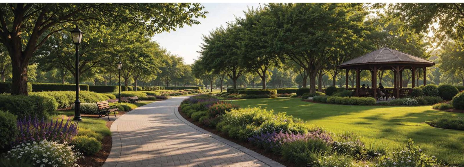 Landscaped Streets and Parks